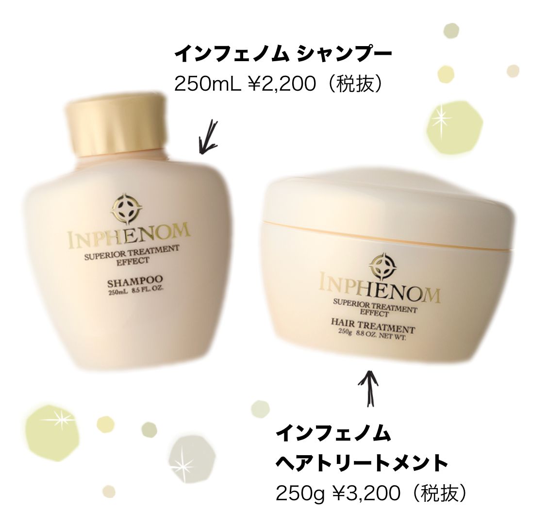ミルボンインフェノムシャンプー＆トリートメントの容量と値段